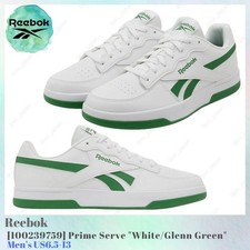 Reebok Prime Serve White Glenn Green 100239759 Men's US6.5-13 NEW