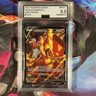 Pokémon Centiskorch V Lost Origin Trainer Gallery Ultra Rare Holo AGS 9.5