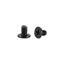 50pcs M2 x 3mm Laptop Notebook Computer Screws Phillips Head Screw Black