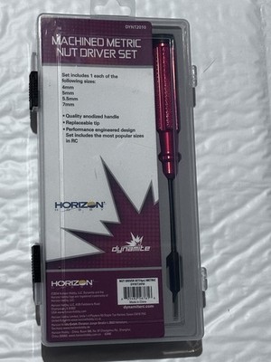 Horizon Hobbies Dynamite Machined Metric But Driver Set RC Tools