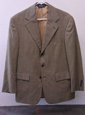 Ralph Lauren POLO Men's Houndstooth Wool Blazer Large MADE IN USA