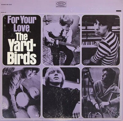 The Yardbirds For Your Love Epic Vinyl LP Near Mint