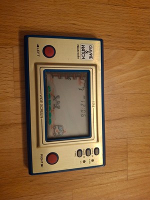 Nintendo Game & Watch Fire Handheld Konsole 1981  FR-27