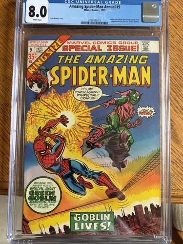 Amazing Spider-Man King-Size #9 (1973) CGC 8.0 Stan Lee/John Romita Sr.