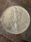 1986 Walking Liberty Silver Eagle One Dollar 1 Oz. .999 Fine Silver