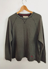 Tommy Bahama Waffle Knit Long Sleeve Shirt Men  s Medium Gray Thermal Pullover