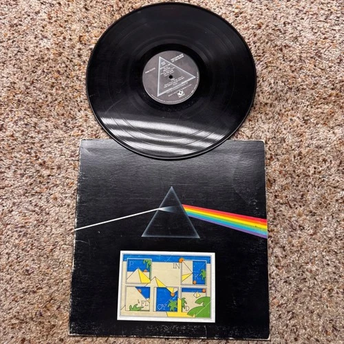 Pink Floyd The Dark Side of the Moon Vinyl LP 1973 Harvest SMAS-11163 Gatefold