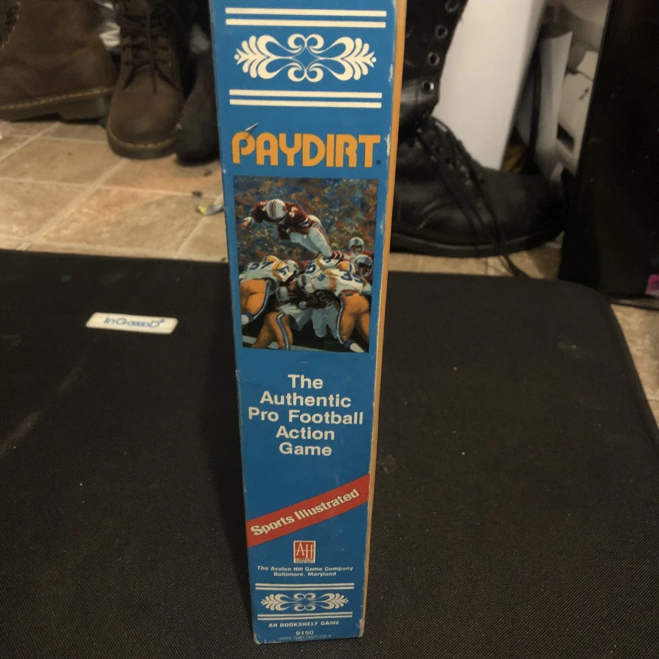 Board Game Paydirt NFL Football Sports Illustrated 1970 VTG - Image 2 of 4