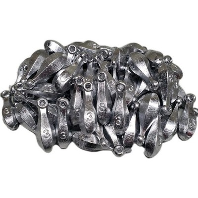 10 lbs 3oz bank Sinkers/Weights 54 count.  