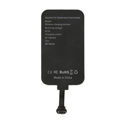 Thin Wireless Charging Receiver Type C Magnetic Suction Dual  Purpose