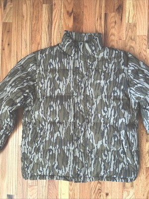Stussy Mossy Oak Bottomland Hunting Camo Puffer Jacket Men s Size Medium