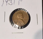 1931 P Lincoln Wheat Cent, Penny, fine