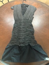 Black sexy Nicole Miller collection cocktail dress