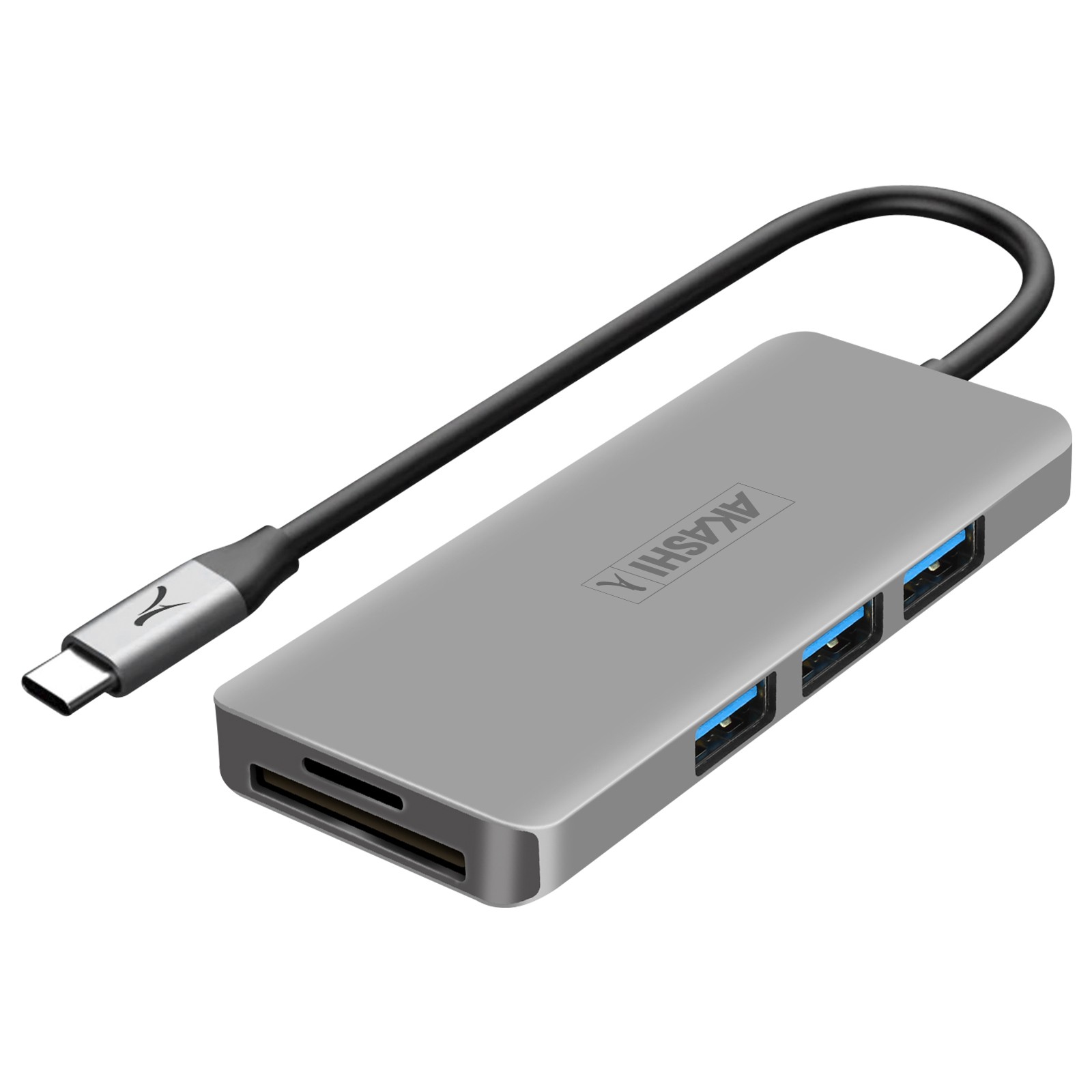 Hub USB-C multi-port avec HDMI 4K et transfert de données rapide