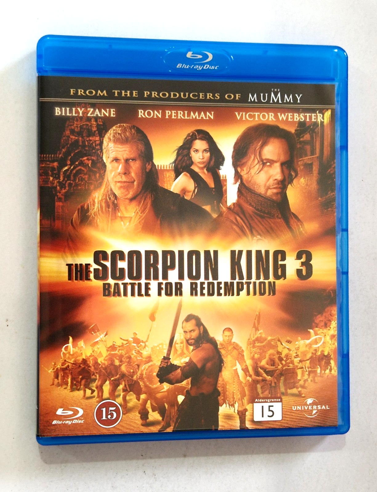 The Scorpion King 3 - Battle For Redemption BLU RAY Nordic Import English Audio