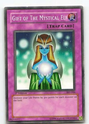 Gift of The Mystical Elf SKE-044 Starter Deck: Kaiba Evolution Common LP Yu-G...