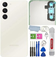 Galaxy S23 Plus Back Glass Cover Replacement Waterproof Housing Door