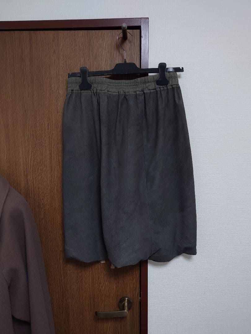 Rick Owens Mega Blister Leather Pods Shorts 46 Waist 33cm Rare