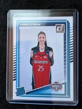 2025 Donruss WNBA Rated Rookie Sonia Citron RC #87 Washington Mystics
