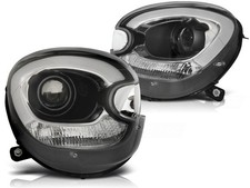 TubeLight Scheinwerfer Set f�r BMW Mini Countryman R60/R61 BJ 10-14 Klar Schwarz