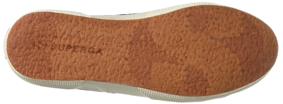 Superga 2750 Cotu Classic Black White Canvas Lace Up Rounded Toe Tennis Sneaker - Image 4 of 4