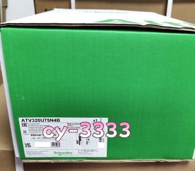 Brand new SCHNEIDER ATV320U75N4B frequency converter with box 75 kW 380-500 V