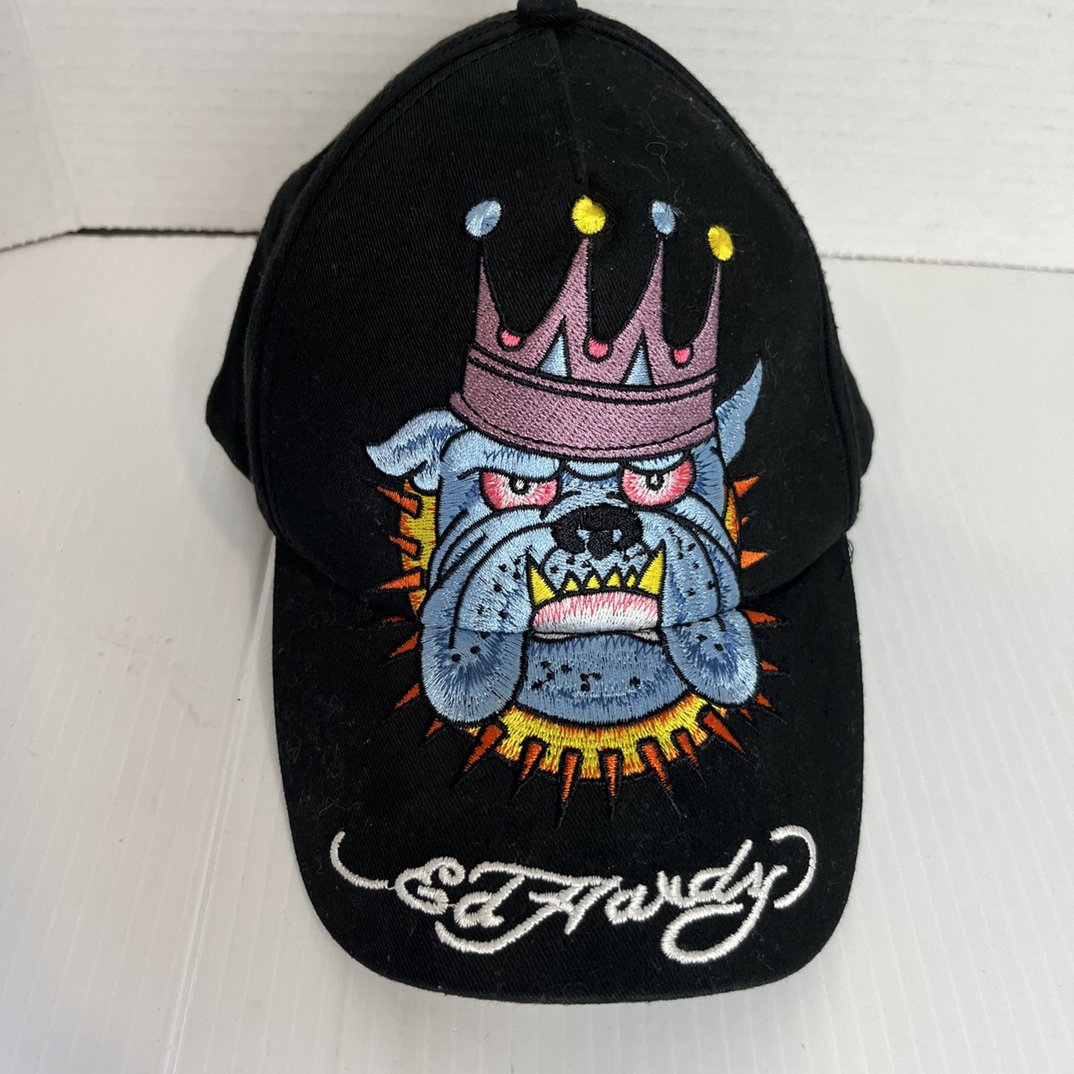 Ed Hardy By Christian Audigier Bulldog Adjustable Cap-Kids