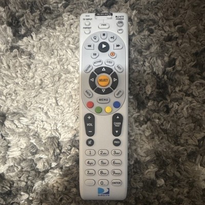 DIRECTV Universal Remote Control Wireless Model DIRECTV Universal White Black