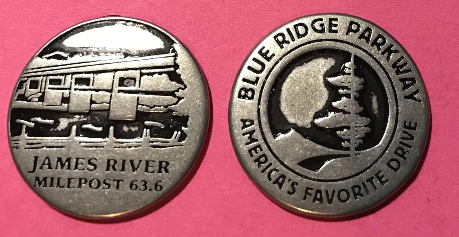 Blue Ridge Parkway James River Token | eBay