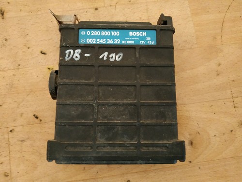 Mercedes Benz 190 W201 Motorsteuergerät Steuerteil 0280000100 Einspritzung Bosch