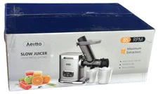 NEW-Aeitto Slow Juicer HSJ-1521, Cold Press Juicer, 3"-Wide Chute-NEW