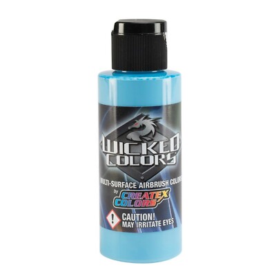 Createx Wicked Colors W013-02 Laguna Blue 2oz. For Airbrush Paint