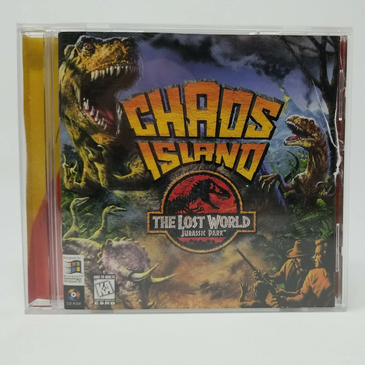 CHAOS ISLAND THE LOST WORLD JURASSIC PARK PC Game 1997 | EBay
