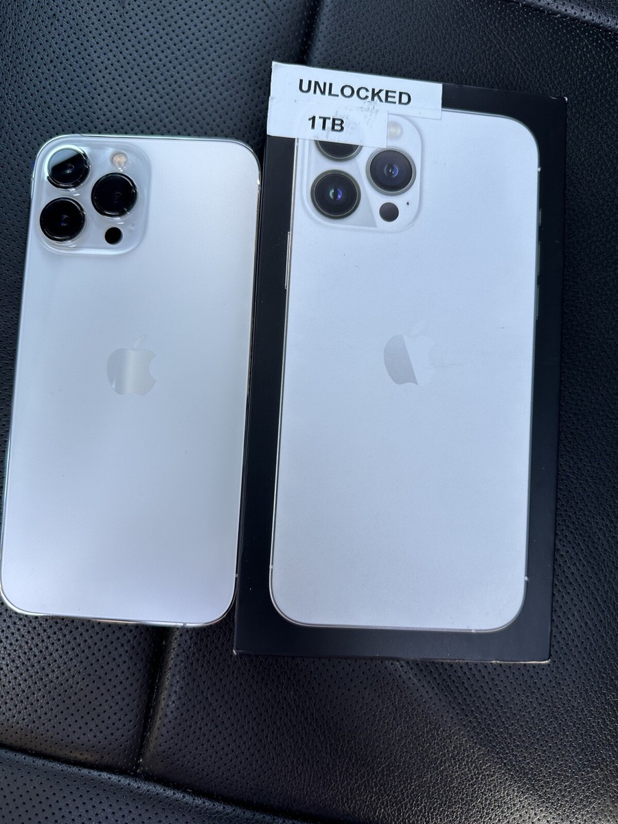 Apple iPhone 13 Pro Max - 1TB - Silver (Unlocked) | eBay Apple iPhone 13 Pro Max - 1TB - Silver (Unlocked) | eBay