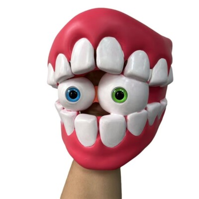 Halloween Caine Digital Circus Cane Mask Face tooth Cute Funny Mask Amazing Gift