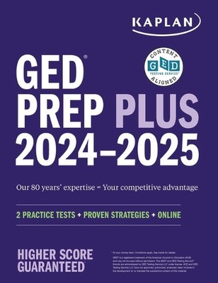GED Test Prep Plus 2024-2025: Includes 2 Full Length Practice Tests, 1000+ Pract