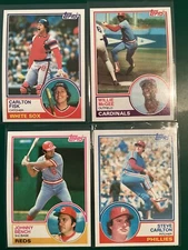 1983 Topps Baseball Singles U Pick All Pictured Combine Ship Discount 1-250 NM