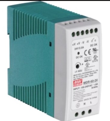 TRENDnet 60 W Single Output Industrial DIN-Rail Power Supply