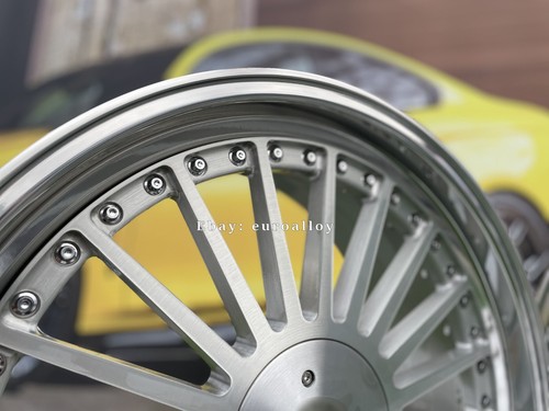 4 x 21 Inch 5x120/5x112 Alpina Style Silver Polished Wheels: Fits For F10 F30 - 第 8/21 張圖片