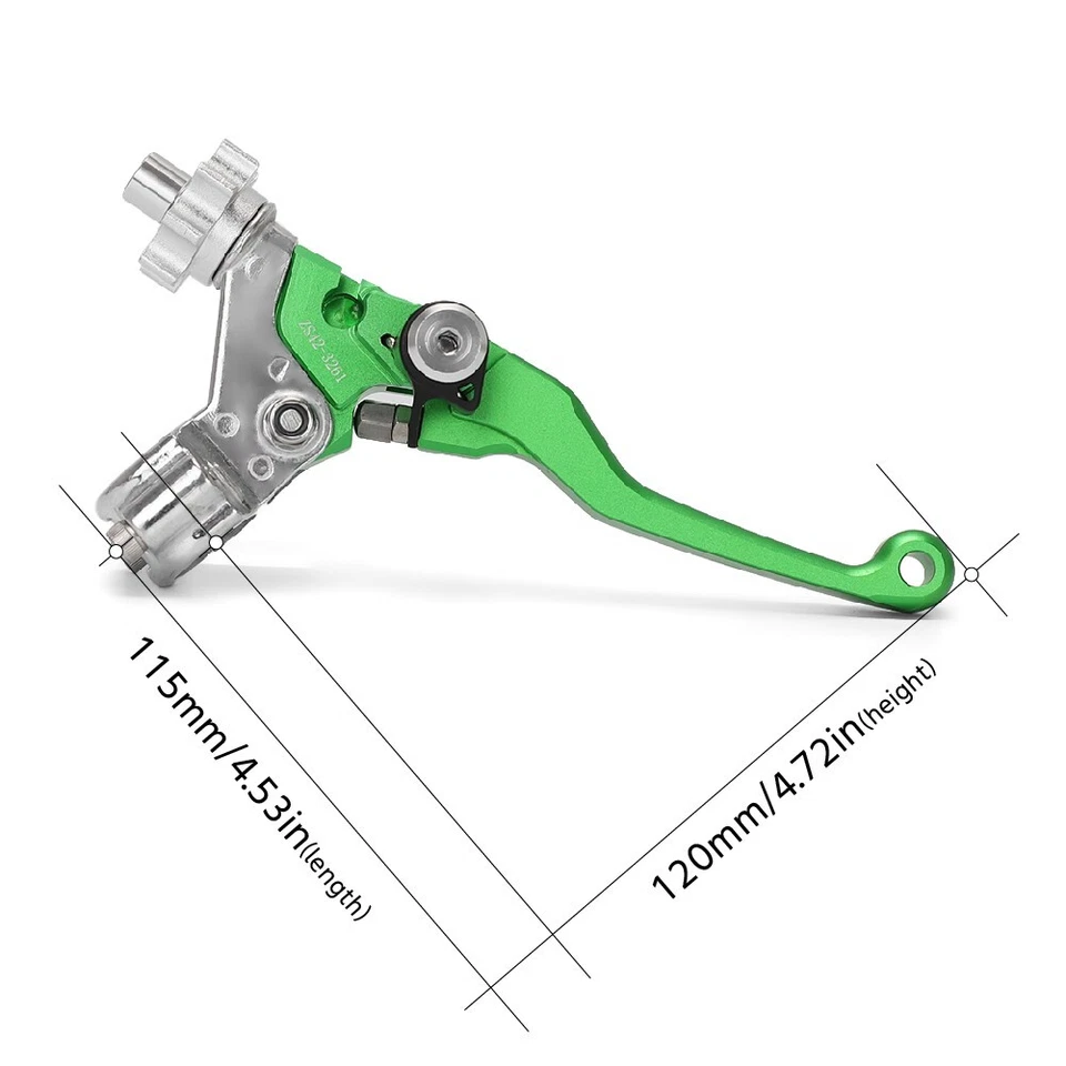 7/8" Left Hand Clutch Lever Set w/Perch For SUZUKI RMZ450 RMZ250/125/85/65 RMX - Изображение 2 из 4