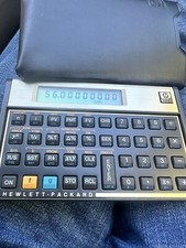 Hewlett Packard HP 12C Financial Calculator With Case