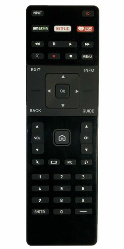 XRT122 for Smart TV Vizio Remote Control w Amazon Netflix iHeart Radio APP Key - Picture 8 of 8