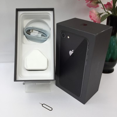 iPhone 8 ブラック箱付き Original iPhone 8 box only with Accessories 64GB 256GB Gold