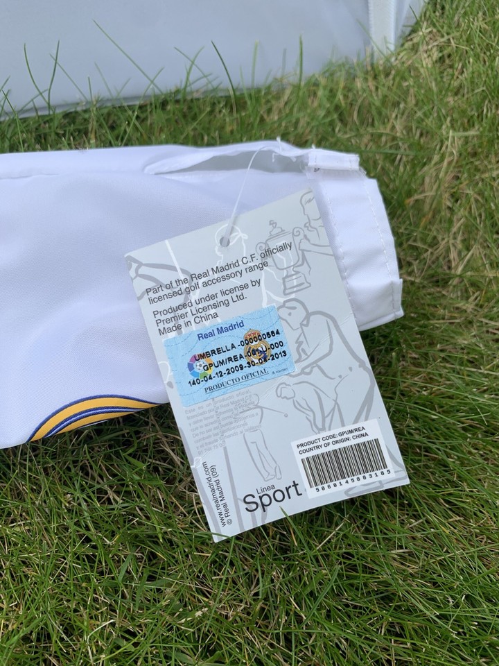 LARGE Real Madrid Double Canopy Golf Umbrella (Official Product) eBay