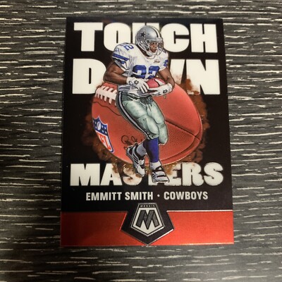 2020 Panini Mosaic Football Emmitt Smith Touchdown Masters Cowboys #TM4 8BA