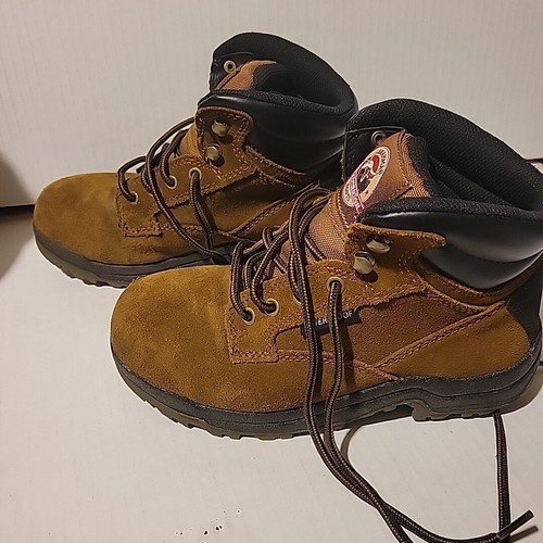 Brahma Boots Women’s 6.5 Waterproof Brown Steel Toe Work Hiking - Picture 3 of 7