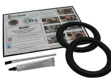 B&W CM4 6" Woofer Rubber Edge Repair Kit For Bowers and Wilkins Speaker (Pair)