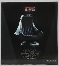 SIDESHOW COLLECTIBLES Star Wars Sith Lords Imperial Throne 1:6 SEALED NIB 53219Y