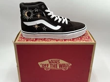 NEW VANS Filmore Hi SNEAKERS EMBROIDERY CELESTIAL TURK Women's SZ 9.5  COFFEE