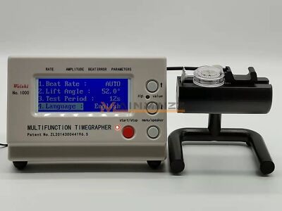Mechanical Watch Timing Machine Timegrapher Calibration No.1000 for Watch Tester